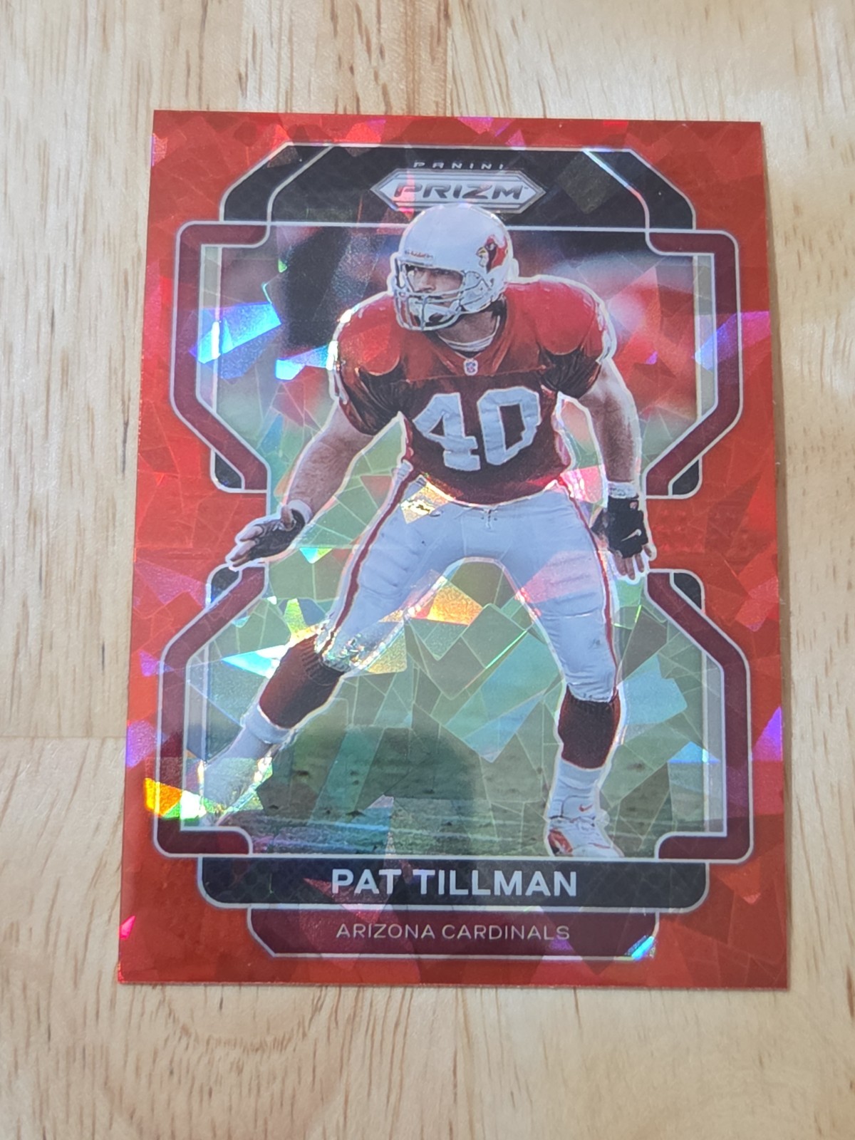 2021 Prizm PAT TILLMAN Red Ice Prizm #83 Arizona Cardinals SP