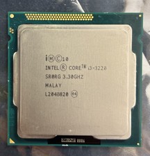 Intel Core i3-3220 3.30GHz Dual-Core 3MB LGA 1155 Processor P/N: SR0RG