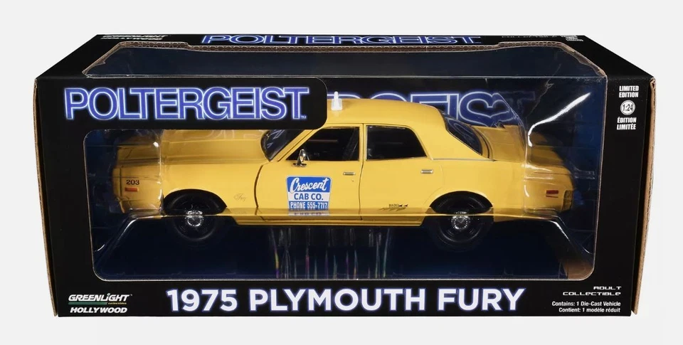 GREENLIGHT - PLYMOUTH Fury 1975 dal film POLTERGEIST 1982 - 1/24 - GREEN84202 - Immagine 2 di 2