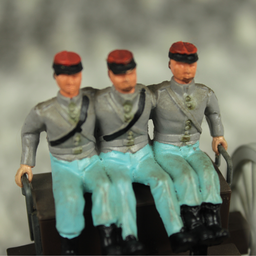 Gran Bretaña Swoppet Guerra Civil Confederado Limber Pistola Equipo y Cañón - Imagen 14 de 18