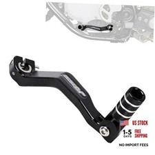 CNC Foldable Motorcycle Gear Shift Lever for YZ85 02-26/YZ65 18-26/YZ125 Black