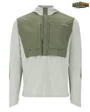 Simms Fishing Men's Latitude BiComp Hoody - Aspen/Willow NEW DISCOUNTED