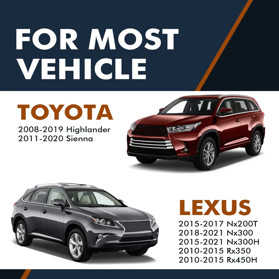 Rotores de freno de disco ranurados perforados delanteros 328 mm para Toyota Sienna 2011-2020 Foto 2 de 4