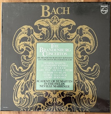 Bach Brandenburgischen Konzerte, 2LP 6769 058, NEU OVP, Szeryng Neville Marriner