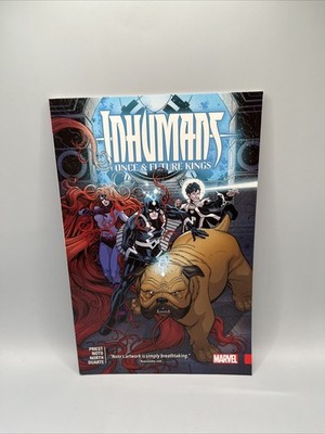 INHUMANS: ONCE AND FUTURE KINGS BY Christopher Priest PAPERBACK FREE SHIPPING