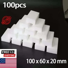 Lot 100pcs Magic Sponge Eraser Melamine Washing Thick Cleaning Foam Home Tool