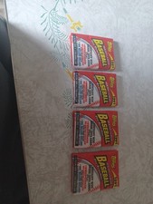 1991 Topps Baseball Cards, 4 Unopened Sealed Wax PACKS, 15 Cards each