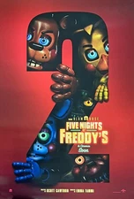 FIVE NIGHTS AT FREDDY'S 2 MOVIE POSTER 2 Sided ORIGINAL INTL Advance 27x40
