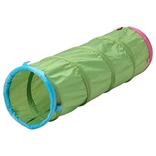 Ikea  Busa Kids Play Tunnel Crawl Tube Toddler Children Green Foldable Pop Up