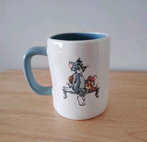 Tom and Jerry/Up To No Good /Ceramic Rae Dunn Mug/Warner Bros.