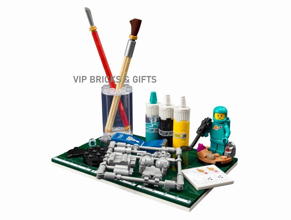 Barge Loading Platform LEGO Ideas 40889: Build, Paint & Play GWP Brand New Sealed box ship ...