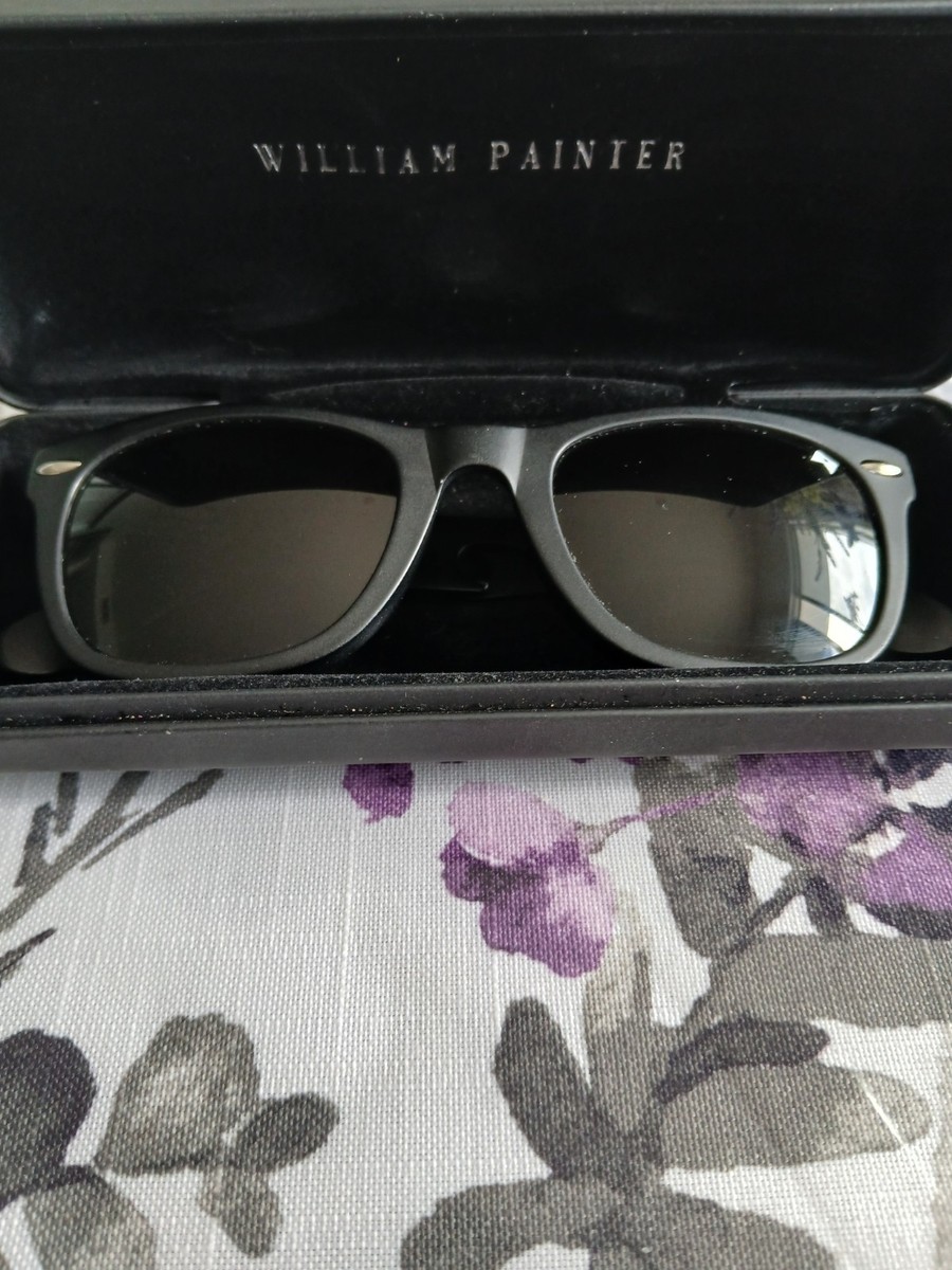 William Painter Titanium Polarized Sunglasses Black....THE HOOK