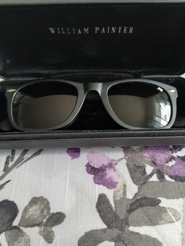 William Painter Titanium Polarized Sunglasses Black....THE HOOK