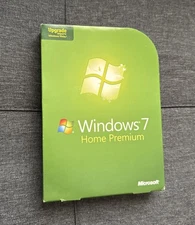 Microsoft Windows 7 Home Premium Upgrade DVD 32 & 64 Bit Operating System w/Key