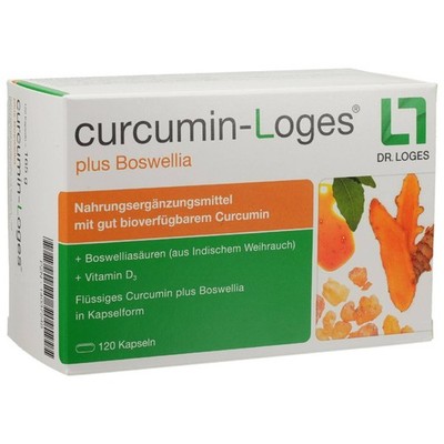 CURCUMIN-LOGES plus Boswellia Kapseln, 120 St PZN 14037248