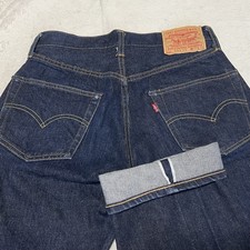 Levis 501XX 1955 Model 501-0003 Valencia Factory 555 Big E W29 Dark Indigo