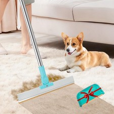 Carpet Rake for Pet Hair Removal - Reusable Pet Hair Remover, 54  Adjustable ...