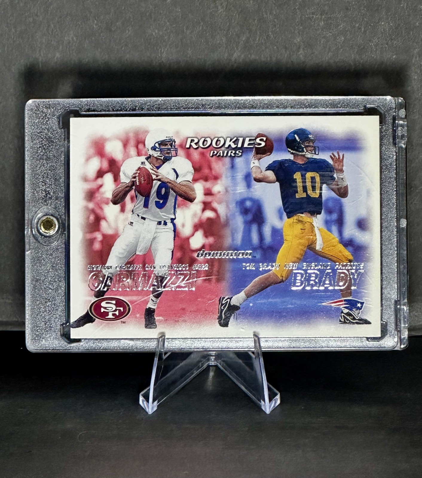 Tom Brady 2000 Skybox Dominion #234 Rookies Pairs Price Guide