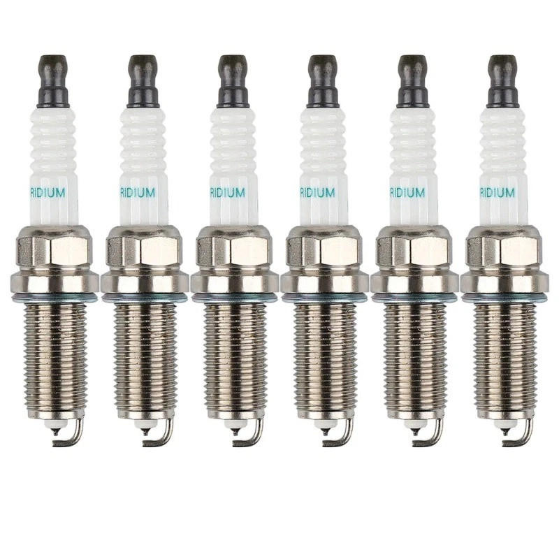 6PCS OEM 90919-01249 Iridium Spark Plugs FK20HBR11 Denso 3473 for Lexus IS GS LS