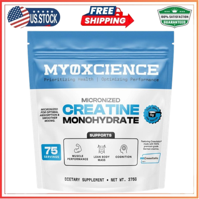 #ad MYOXCIENCE Micronized Creatine with 100% Creavitalis—The World’s Purest Mic... $35.99