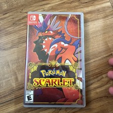 Authentic Replacement Case ONLY - Pokemon Scarlet - Nintendo Switch Box