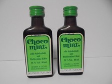 2  x alte Heimbs Schoco mint Pfefferminz Lik&ouml;r 40 ml , 31 % Vol, unge&ouml;ffnet