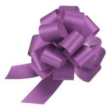 5pcs 6 Inch Large Pull Bow Gift Wrapping Big Pull Bows Ribbon Rose Red