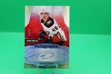 2020-21 Upper Deck Synergy Autograph /50 Trevor Zegras No. AR-TZ