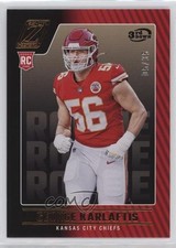 2022 Panini Zenith Rookies 3rd Down 5/35 George Karlaftis #151 0j0k