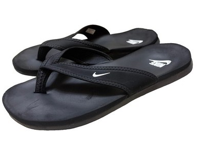  NIKE CELSO THONG BLACK FLIP FLOP WOMEN 11 