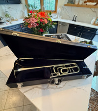 Conn 52h Trombone with Rose Brass Bell and Original Case