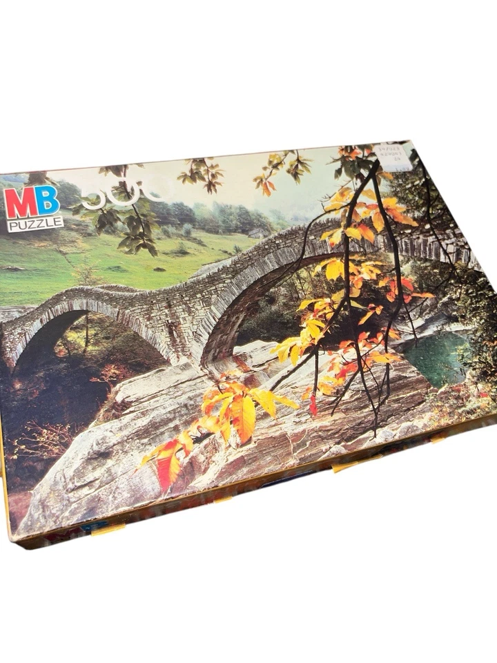 Винтажная головоломка Milton Bradley Coventry 500 элементов - Изображение 2 из 2