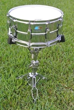 NEW LUDWIG SUPRAPHONIC-402 6.5X14 SNARE DRUM BLUE OLIVE for YOUR BONHAM SET! L17