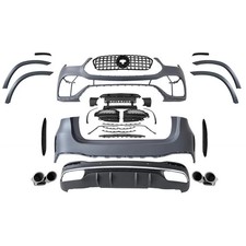 Bodykit für Mercedes GLE W167 SUV 2019+ GLE63 Look Diffusor Kühlergrill Endroh Bodykit für Mercedes GLE W167 SUV 2019+ GLE63 Look Diffusor Kühlergrill Endroh