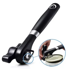 Can Opener Smooth Edge Manual Can Opener Handheld No Sharp Edges With Soft Gr...