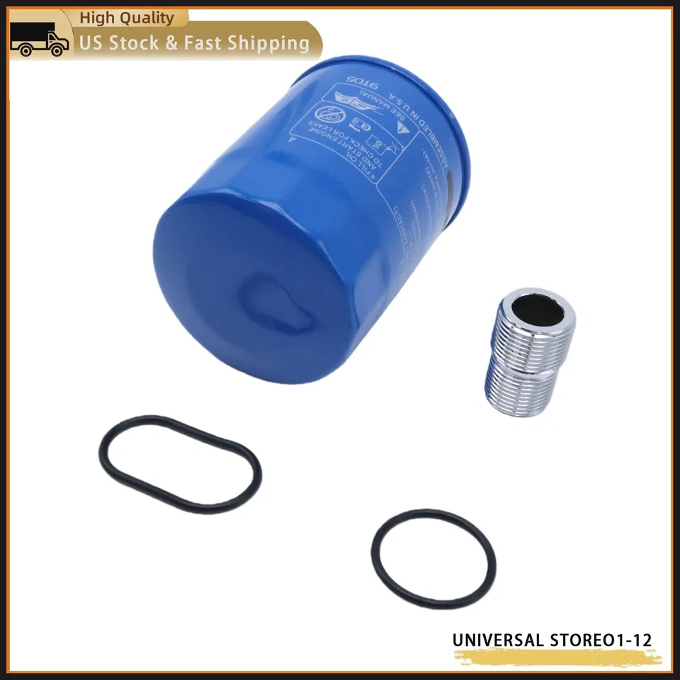 For Acura CL ILX Integra 15400PLMA02 Oil Filter+Holder+Base Ring Seal Gaskets - Image 4 of 4
