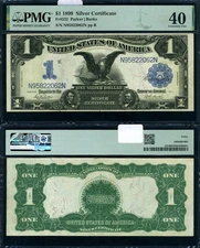 FR. 232 $1 1899 Silver Certificate PMG XF40