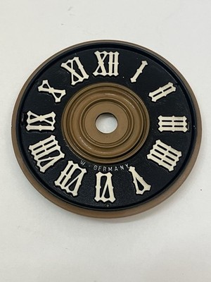 Vintage Black Forest  E.Schmeckenbecher Cuckoo Clock Dial 2 3/4''