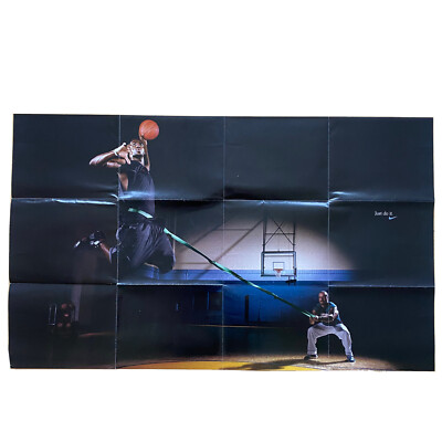Nike King LeBron James Zoom Generation Poster Air Jordan NBA Trikot Jersey 123