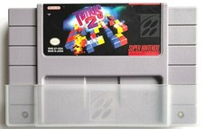 EXCELLENT TETRIS 2 ORIGINAL VINTAGE SUPER NINTENDO SNES VIDEO GAME CARTRIDGE