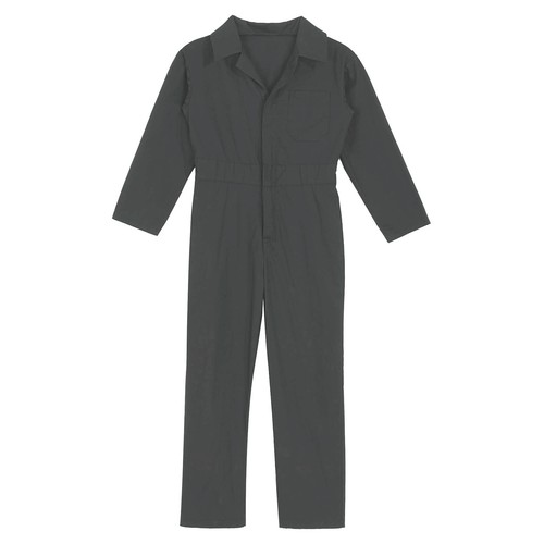Kid Turndown Collar Coveralls Long Sleeve Jumpsuit Outwear Cosplay Dress Up - Picture 48 of 61