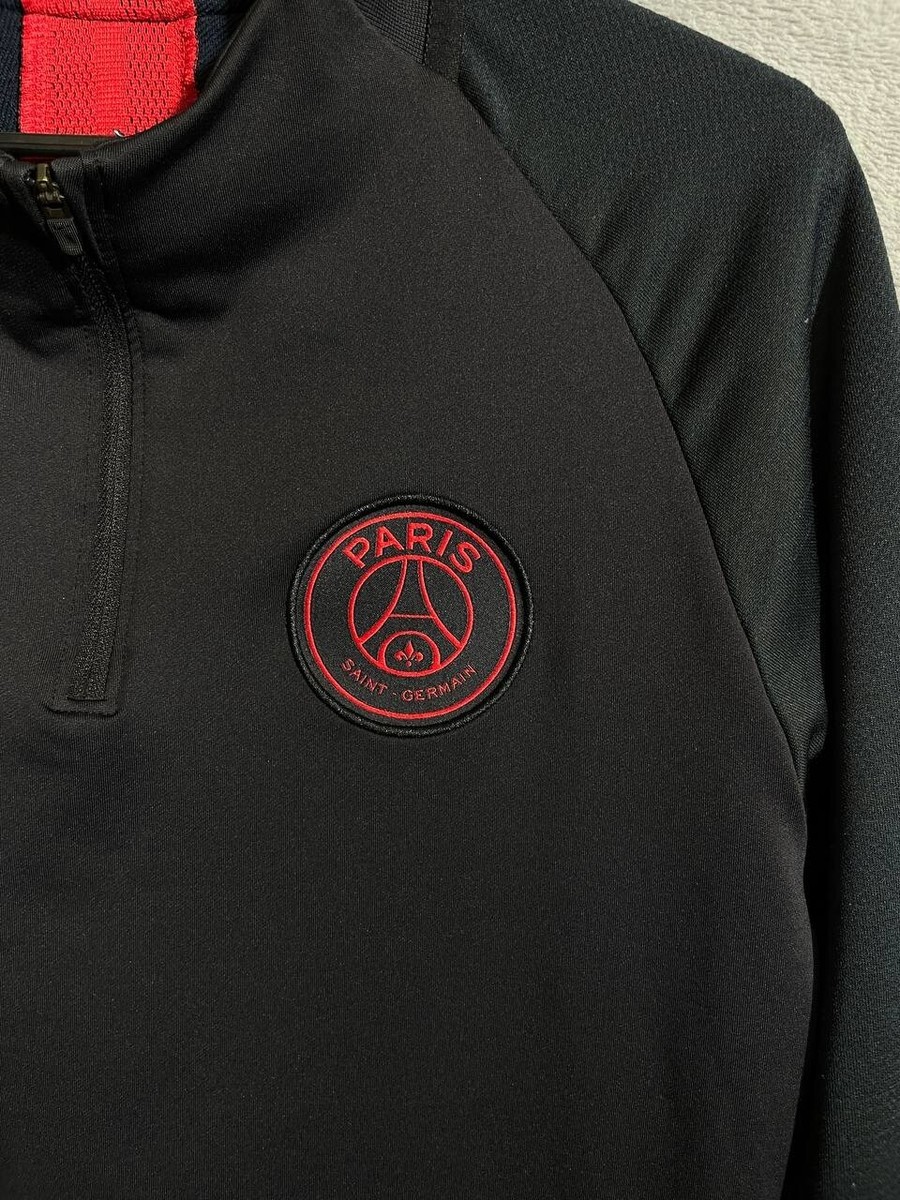 Nike Paris Saint-Germain 長袖ジャージ 黒 Nike Vintage PSG Paris Saint Germain Track Top Jacket