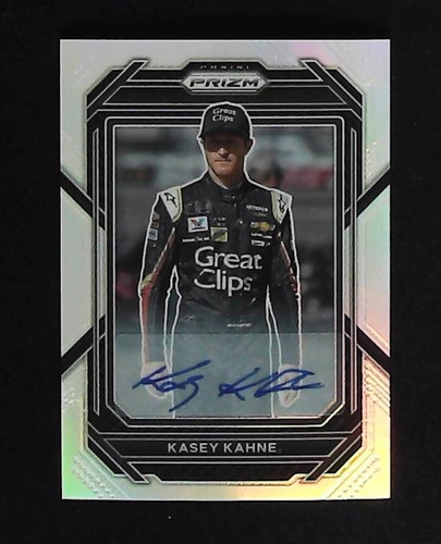 2023 Panini Prizm Racing Kasey Kahne Silver Signatures Autograph #13