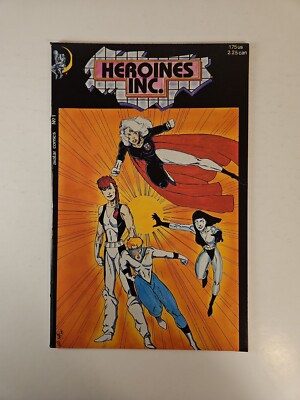 Heroines Inc. #1 1989 Avatar Comics Michael Kennedy Bill Sienkiewicz