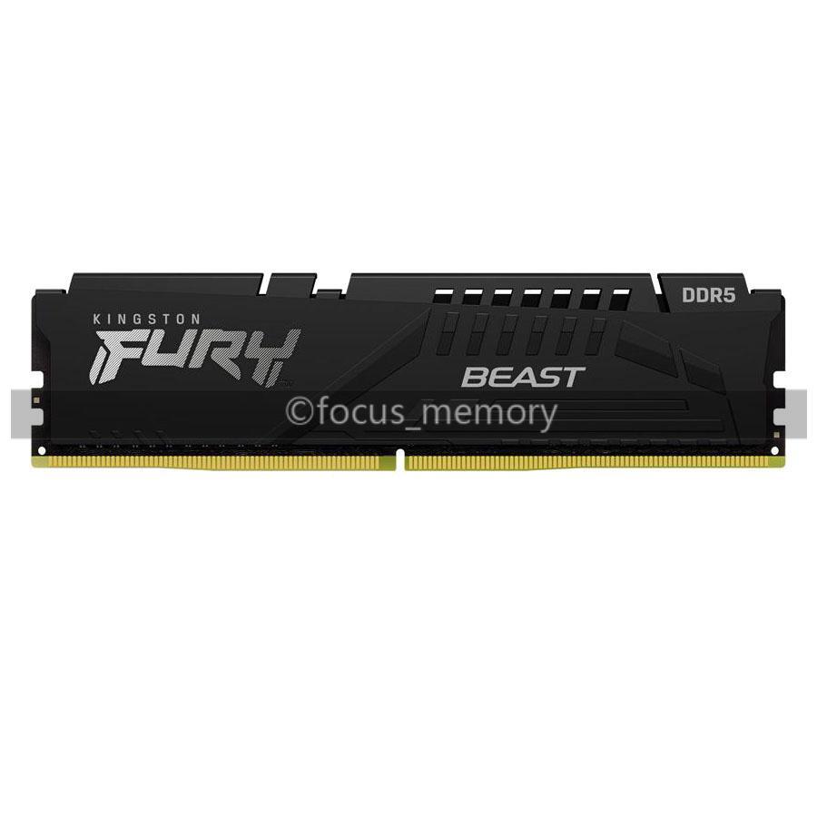 Fury Beast Ram DDR5 8GB/16GB/32GB 4800 5200 5600 MHz DIMM Desktop