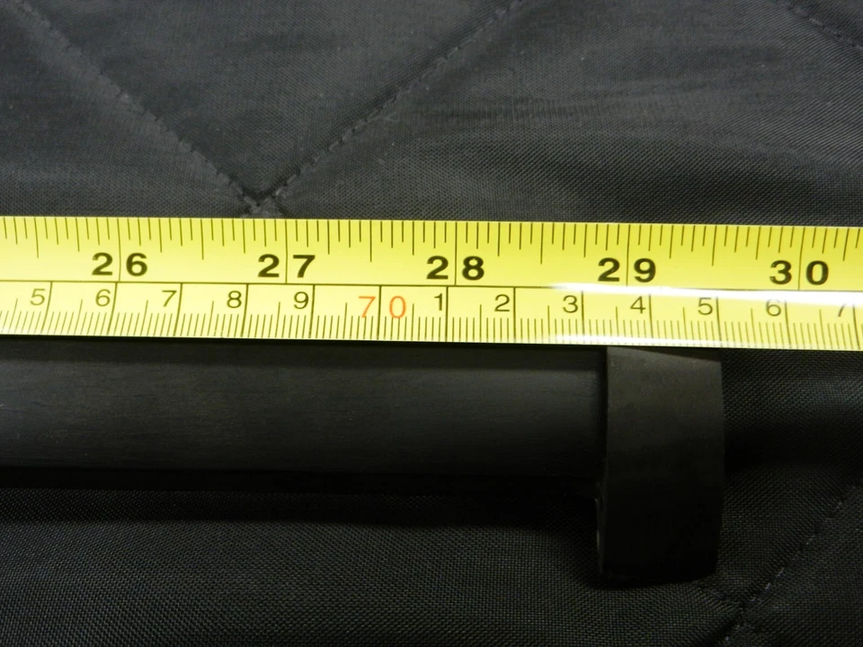 Ebony 3/4 Upright Double Bass Fingerboard Rounded 4 String Fingerboard W/Top Nut - Image 4 of 4