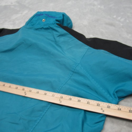 VTG Columbia Jacket Women Medium Teal Double Whammy Full Zip 3 in 1 Shell Parka - Picture 17 of 18