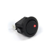 Nitrous Outlet Mini Black Rocker Switch W Red Led