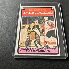 Autographed  1974-75 Topps .  GILLES GILBERT   DEC 2023         #B-1
