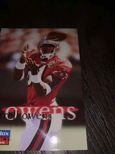 1996 Skybox Impact Terrell Owens #62 Rookie RC HOF  Centered Nice Sharp